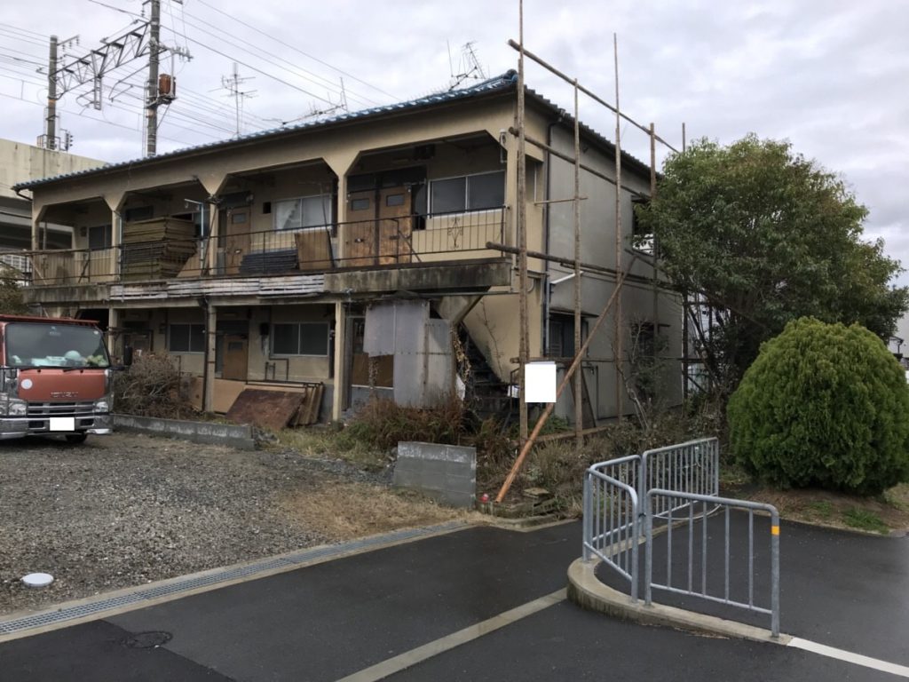 木造文化住宅解体前