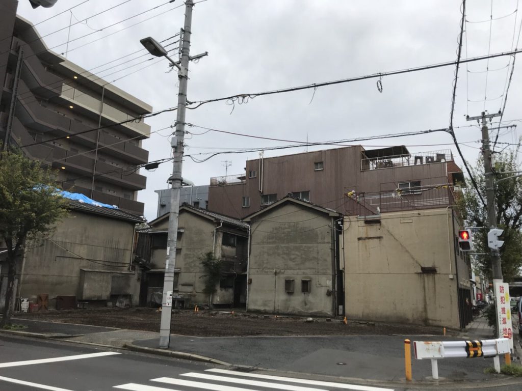 木造2階建て集合住宅解体工事完了