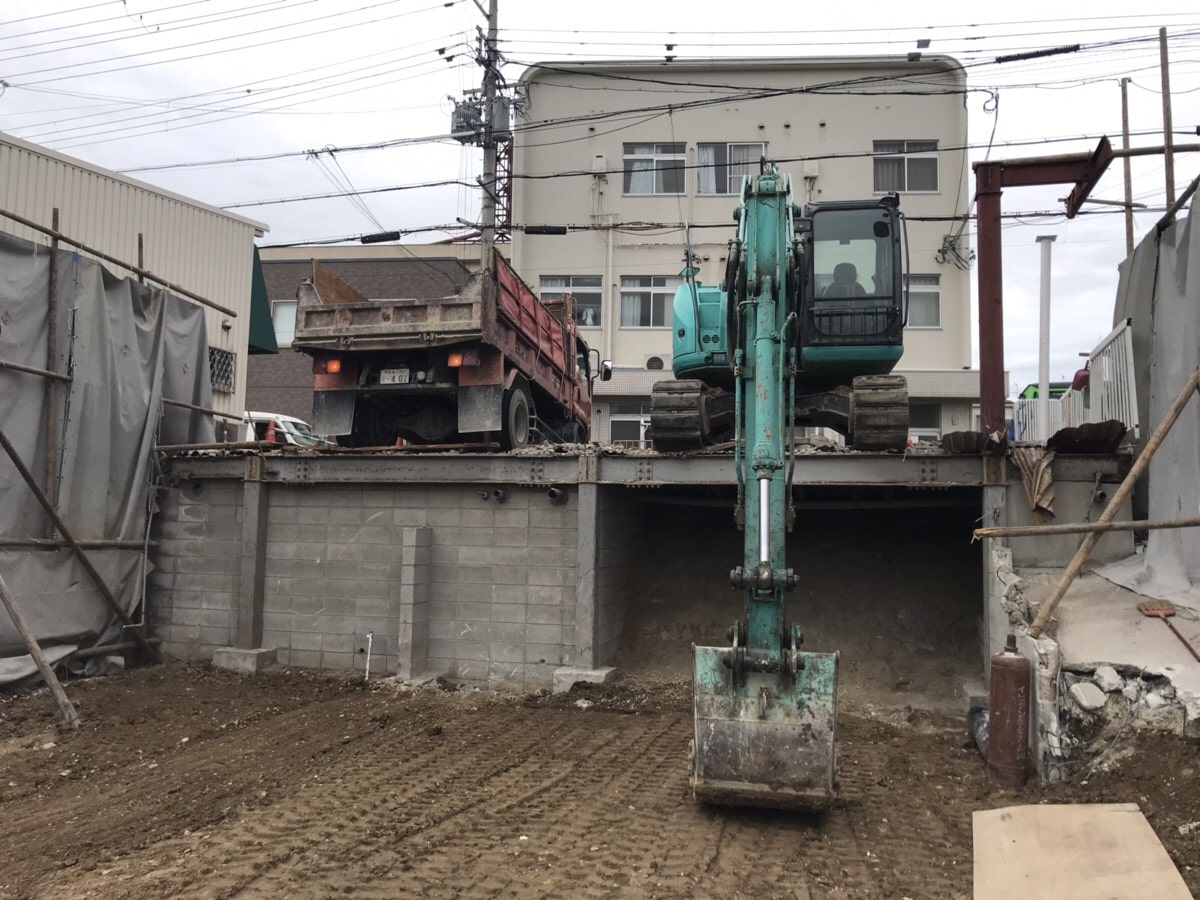 1度地面を整える