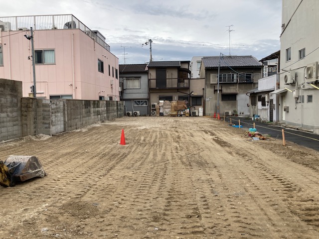 築50年の建物の解体工事　大阪市生野区